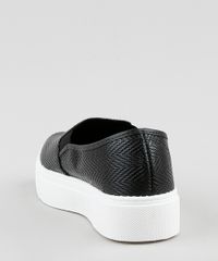 Tenis-Slip-On-Feminino-Moleca-Flatform-Texturizado--Preto-9637972-Preto_4
