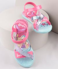 Sandalia-Infantil-Barbie-Iridescente-com-Tiras-Rosa-9912233-Rosa_1