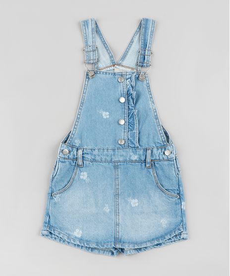 Jardineira-Short-Saia-Jeans-Infantil-Estampada-Floral-Azul-Medio-9892629-Azul_Medio_1