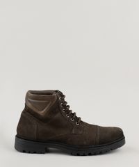 Bota-Coturno-Masculina-Oneself-Cano-Alto-em-Suede-Marrom-Escuro-9905017-Marrom_Escuro_2