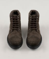 Bota-Coturno-Masculina-Oneself-Cano-Alto-em-Suede-Marrom-Escuro-9905017-Marrom_Escuro_5