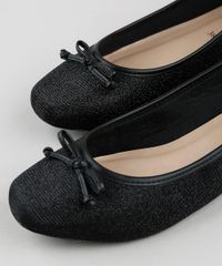 Sapatilha-Feminina-Via-Uno-Bico-Quadrado-com-Lurex-Preta-9837627-Preto_3