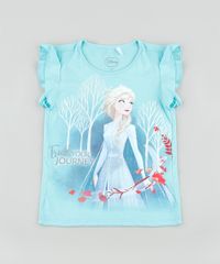 Blusa-Infantil-Elsa-Frozen-com-Babado-Manga-Curta--Verde-Agua-9877607-Verde_Agua_1