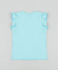 Blusa-Infantil-Elsa-Frozen-com-Babado-Manga-Curta--Verde-Agua-9877607-Verde_Agua_2