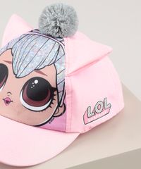 Bone-Infantil-Aba-Curva-LOL-Surprise-com-Brilho-e-Pompons-Rosa-Claro-9866258-Rosa_Claro_2 Bone-Infantil-Aba-Curva-LOL-Surprise-com-Brilho-e-Pompons-Rosa-Claro-9866258-Rosa_Claro_2