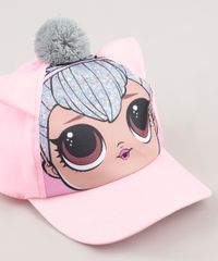 Bone-Infantil-Aba-Curva-LOL-Surprise-com-Brilho-e-Pompons-Rosa-Claro-9866258-Rosa_Claro_3 Bone-Infantil-Aba-Curva-LOL-Surprise-com-Brilho-e-Pompons-Rosa-Claro-9866258-Rosa_Claro_3
