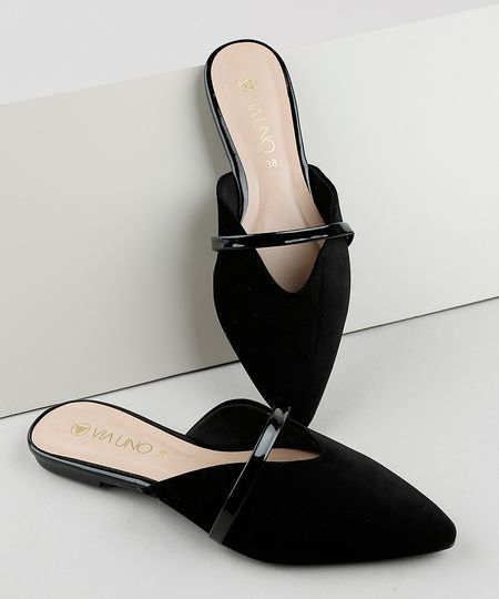Mule-Feminino-Via-Uno-Bico-Fino-com-Tira-Preto-9828415-Preto_1