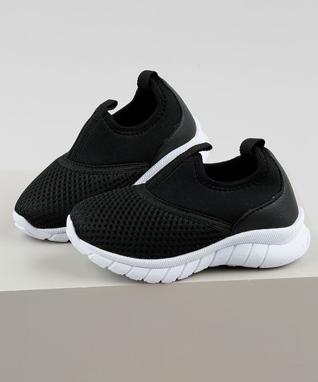 Tenis-Infantil-Baby-Club-Esportivo-Running-com-Recorte-Preto-9905908-Preto_1