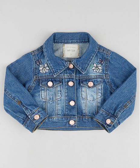 Jaqueta-Jeans-Infantil-Cropped-com-Bordado-Azul-Escuro-9894187-Azul_Escuro_1