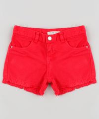 Short-de-Sarja-Infantil-com-Barra-Desfiada-Vermelho-9895596-Vermelho_1