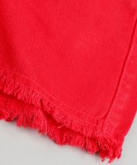 Short-de-Sarja-Infantil-com-Barra-Desfiada-Vermelho-9895596-Vermelho_4