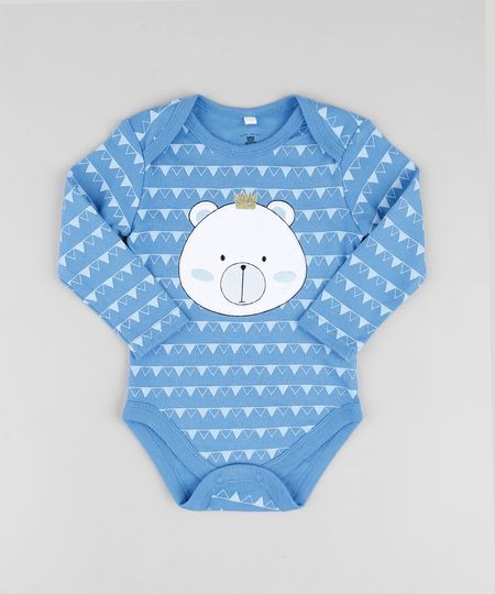 Body-Infantil-com-Patch-de-Urso-Estampado-Geometrico-Manga-Longa-Azul-9679738-Azul_1