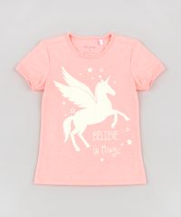 Blusa-Infantil-Unicornio--Believe--Manga-Curta--Rosa-Neon-9657894-Rosa_Neon_1_1