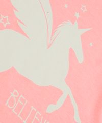 Blusa-Infantil-Unicornio--Believe--Manga-Curta--Rosa-Neon-9657894-Rosa_Neon_1_4