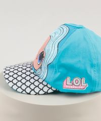 Bone-Infantil-Aba-Curva-LOL-Surprise-com-Brilho-Azul-Claro-9866259-Azul_Claro_2