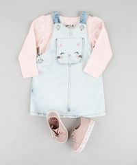 Salopete-Jeans-Infantil-com-Bolso-Bordado-de-Gatinho-Azul-Claro-9894176-Azul_Claro_3