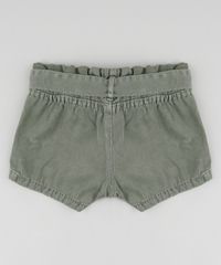 Short-de-Sarja-Infantil-Clochard-com-Faixa-Verde-Militar-9894180-Verde_Militar_2