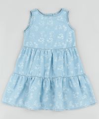 Vestido-Jeans-Infantil-Estampado-Floral-com-Recortes-Sem-Manga-Azul-Claro-9892609-Azul_Claro_1