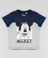 Camiseta-Infantil-Mickey-com-Recorte-Manga-Curta-Azul-Marinho-9865806-Azul_Marinho_1