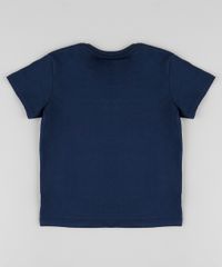 Camiseta-Infantil-Mickey-com-Recorte-Manga-Curta-Azul-Marinho-9865806-Azul_Marinho_2