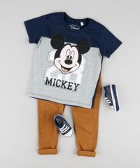 Camiseta-Infantil-Mickey-com-Recorte-Manga-Curta-Azul-Marinho-9865806-Azul_Marinho_3