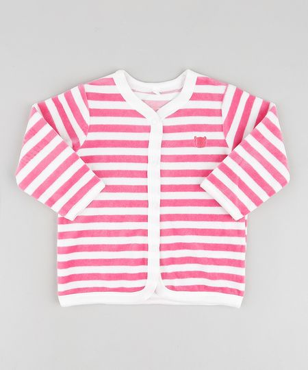 Cardigan-Infantil-em-Plush-Listrado-com-Bordado--Rosa-Escuro-9688485-Rosa_Escuro_1 Cardigan-Infantil-em-Plush-Listrado-com-Bordado--Rosa-Escuro-9688485-Rosa_Escuro_1