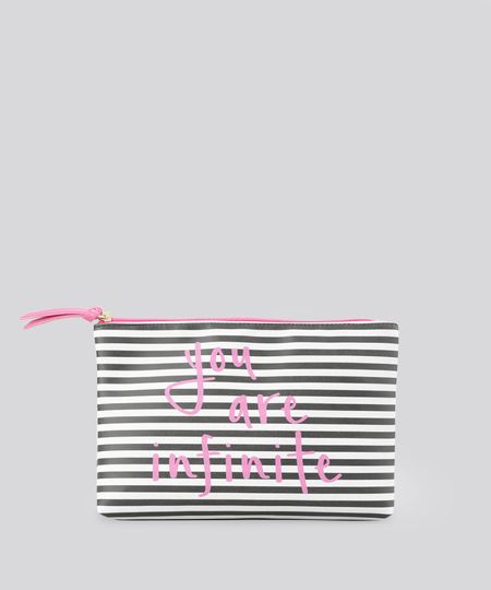 Necessaire-Listrada--You-are-infinite--Branca-8616959-Branco_1 Necessaire-Listrada--You-are-infinite--Branca-8616959-Branco_1