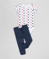Body-Estampado-Mickey-em-Algodao---Sustentavel-Branco-8500260-Branco_3