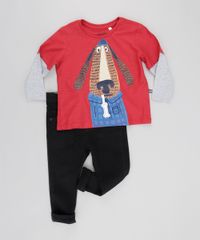 Camiseta--Cachorro--com-Patch-Vermelha-8615010-Vermelho_3