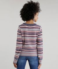Sueter-em-Trico-Listrado-Rosa-Claro-8494406-Rosa_Claro_2 Sueter-em-Trico-Listrado-Rosa-Claro-8494406-Rosa_Claro_2