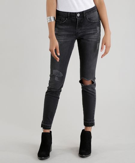 Calca-Jeans-Cigarrete-Preto-8605718-Preto_1 Calca-Jeans-Cigarrete-Preto-8605718-Preto_1