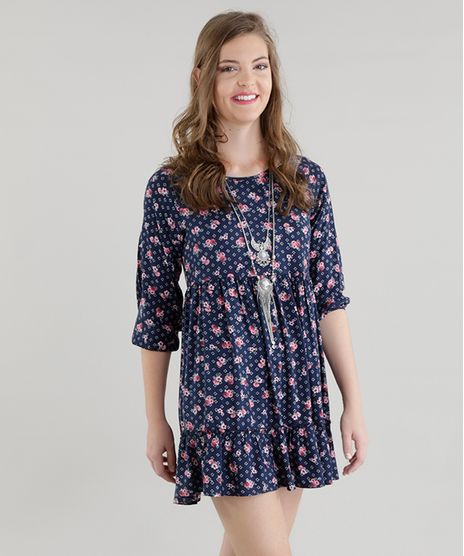 Vestido-Estampado-Floral-Azul-Marinho-8456555-Azul_Marinho_1