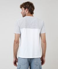 Camiseta-Masculina-com-Recorte-Listrado-e-Bolso-Manga-Curta-Gola-Careca-Off-White-9731142-Off_White_2