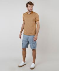 Polo-Masculina-Comfort-Fit-Listrada-Manga-Curta-Caramelo-9873354-Caramelo_3