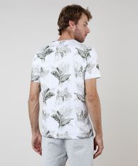 Camiseta-Masculina-Comfort-Estampada-de-Folhagem-Manga-Curta-Gola-Careca-Branca-9904010-Branco_2