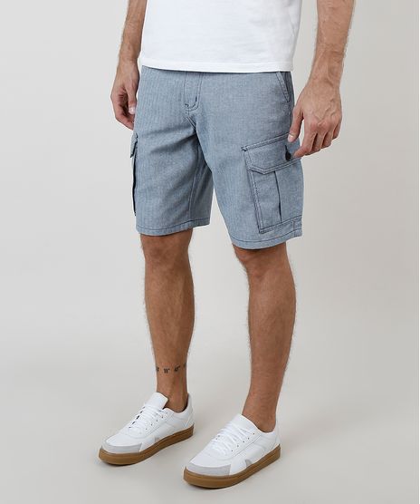 Bermuda-Masculina-Cargo-Estampada-Zigue-Zague-com-Cordao-Azul-Medio-9866409-Azul_Medio_1