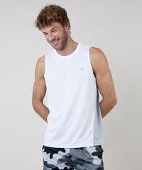 Regata-Masculina-Esportiva-Ace-com-Recorte-e-Respiro-Gola-Careca-Branca-9871091-Branco_1