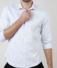 Camisa-Social-Masculina-Slim-Fit-Estampada-Floral-Manga-Longa-Cinza-9663548-Cinza_4