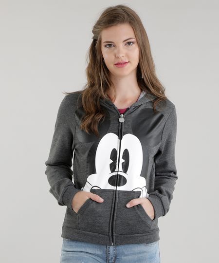 casaco mickey feminino