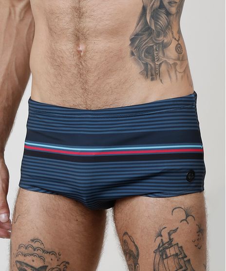 Sunga-Masculina-Tradicional-Listrada-Protecao-UV50---Chumbo-9896863-Chumbo_1