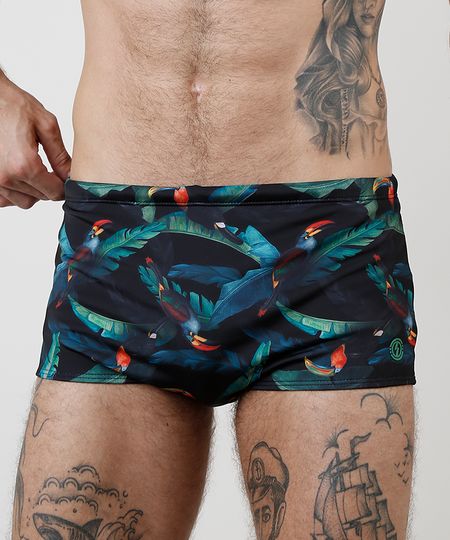 Sunga-Masculina-Tradicional-Estampada-de-Folhagem-com-Tucanos-Protecao-UV50---Preta-9896857-Preto_1 Sunga-Masculina-Tradicional-Estampada-de-Folhagem-com-Tucanos-Protecao-UV50---Preta-9896857-Preto_1