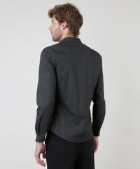 Camisa-Social-Masculina-Slim-Fit-Manga-Longa-Chumbo-9657372-Chumbo_2