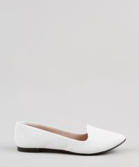 Sapatilha-Feminina-Moleca-Bico-Fino-Texturizada-Croco--Branca-9850967-Branco_2