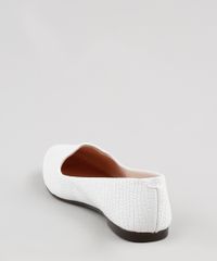 Sapatilha-Feminina-Moleca-Bico-Fino-Texturizada-Croco--Branca-9850967-Branco_4