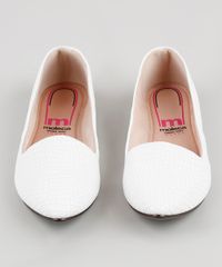 Sapatilha-Feminina-Moleca-Bico-Fino-Texturizada-Croco--Branca-9850967-Branco_5