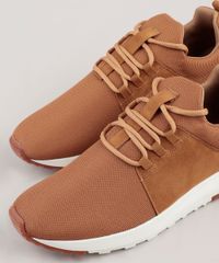 Tenis-Masculino-Oneself-com-Recortes--Caramelo-9941771-Caramelo_3