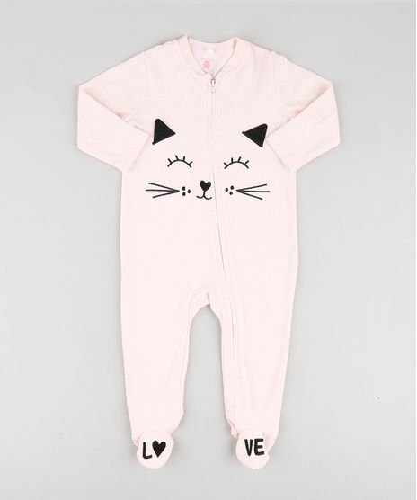 Macacao-Infantil-Estampado-de-Poa-com-Bordado-de-Gatinho-e-Pezinhos-Manga-Longa-Rosa-Claro-9680878-Rosa_Claro_1