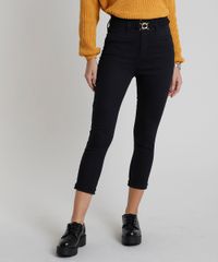 Calca-de-Sarja-Feminina-Sawary-Clochard-Cropped-Cintura-Super-Alta--Preta-9914200-Preto_1