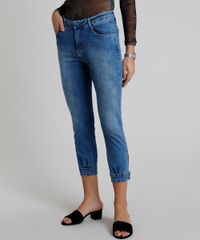 Calca-Feminina-Sawary-Jogger-Skinny-Cintura-Alta--Azul-Claro-9914201-Azul_Claro_1