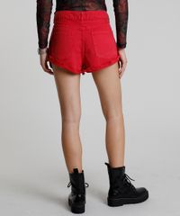 Short-de-Sarja-Feminino-Boy-Cintura-Media-Destroyed-Barra-Desfiada-Vermelho-9863092-Vermelho_2